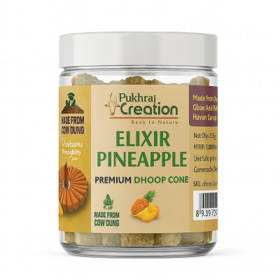Elixir Pineapple Premium Dhoop Cone