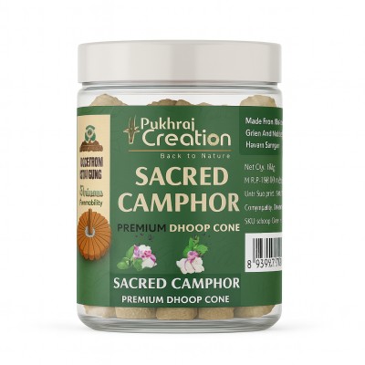 Sacred Camphor Premium Dhoop Cone
